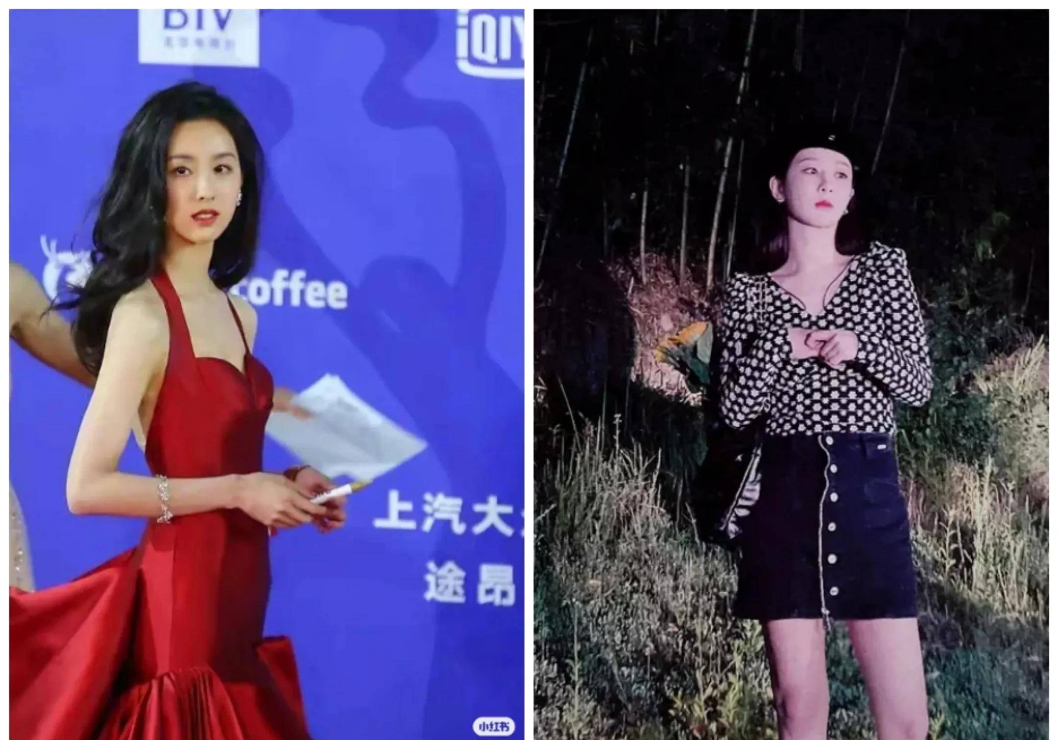 杨紫可塑性好强,各种造型随意切换,最新美照意外脸陈都灵_美女_柳眉