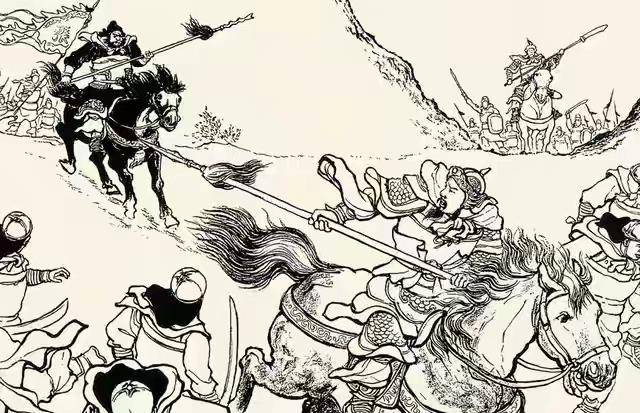 张飞在长坂因误会曾说:"一枪刺死"赵云,张飞有无枪挑赵云之力_张郃