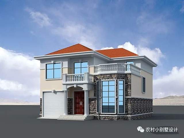 经典网红爆款复式楼中楼自建房别墅户型!父母最喜欢