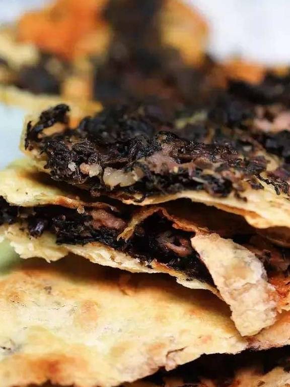 温州街头最火的大饼,猪油梅干菜馅永嘉麦饼,外地人去