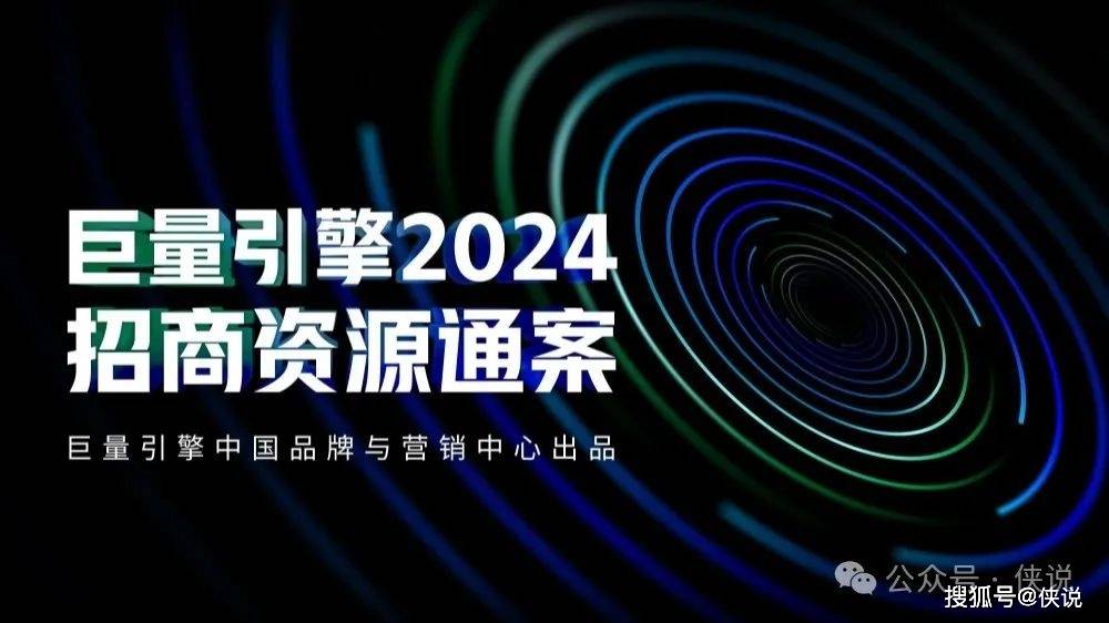 抖音2024招商资源通案