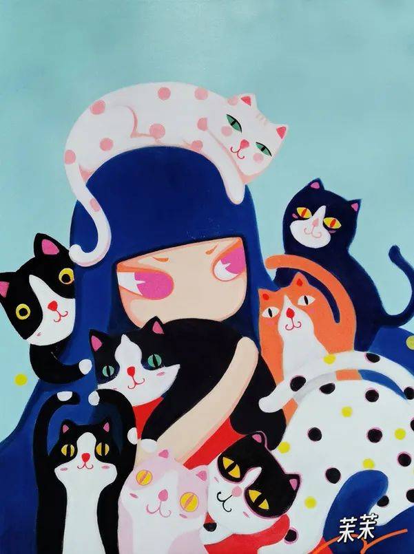 被600万人围观的原创ip—茉茉momo女孩