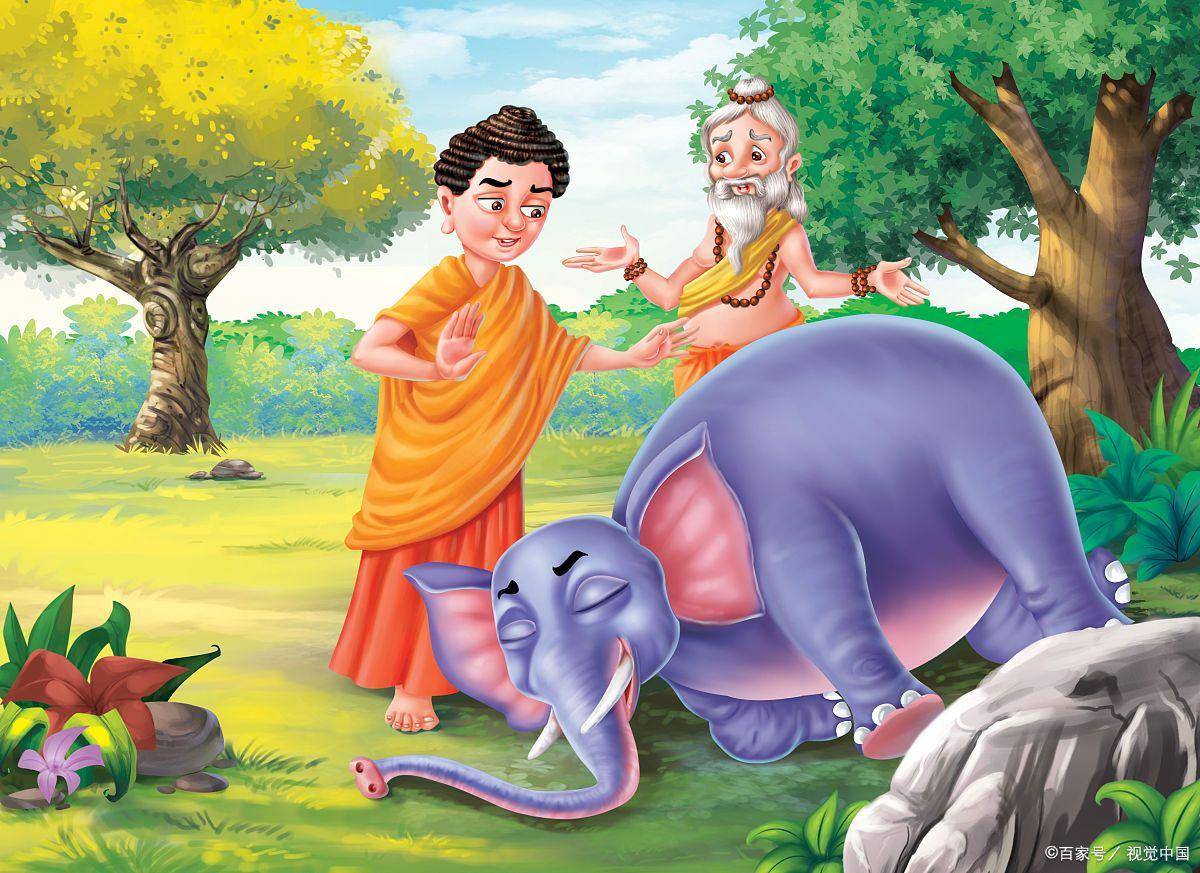 成语"盲人摸象"详解,你知道其文化内涵吗?_故事_因为_事物