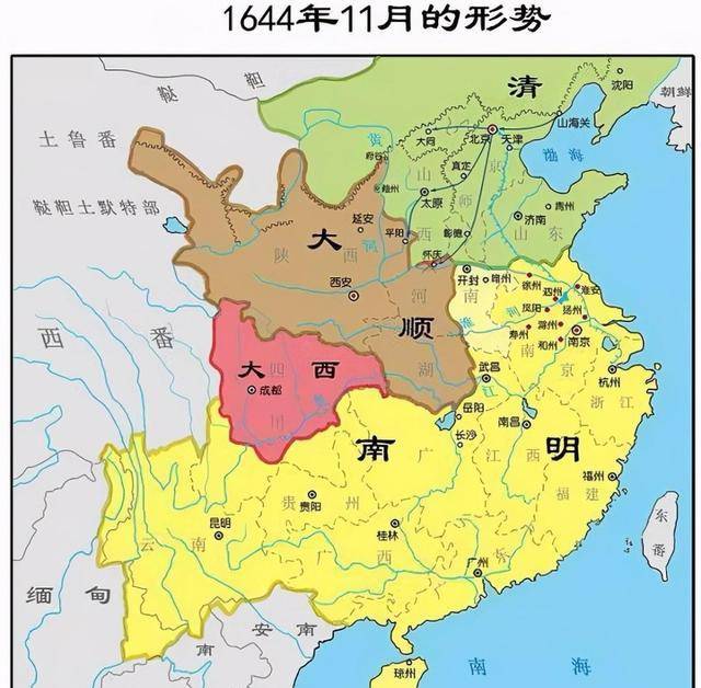明朝和清朝后期,谁控制的领土更大?结局有点意外_西藏地区_统治_中国