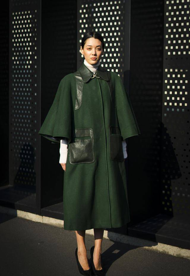 2021年超流行的颜色之一,深绿色单品不能错过,显白还显气质_女性_色彩