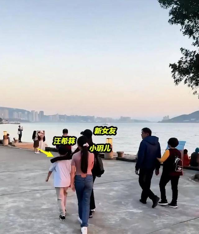 孩子日本骑马,9岁女儿神似大s,新女友体贴照顾汪希箖_儿女_小玥_光头