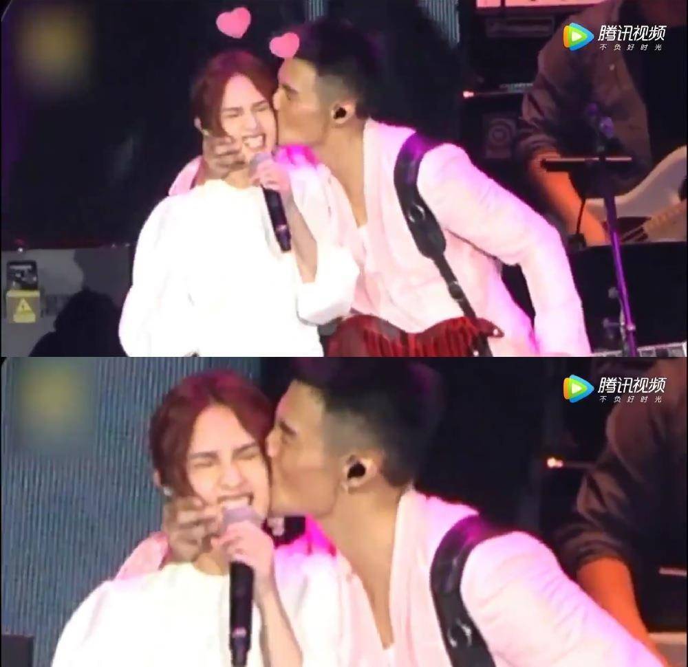 杨丞琳晒照,鞋子看着好不合脚,像是偷穿李荣浩的_画展_因为_造型