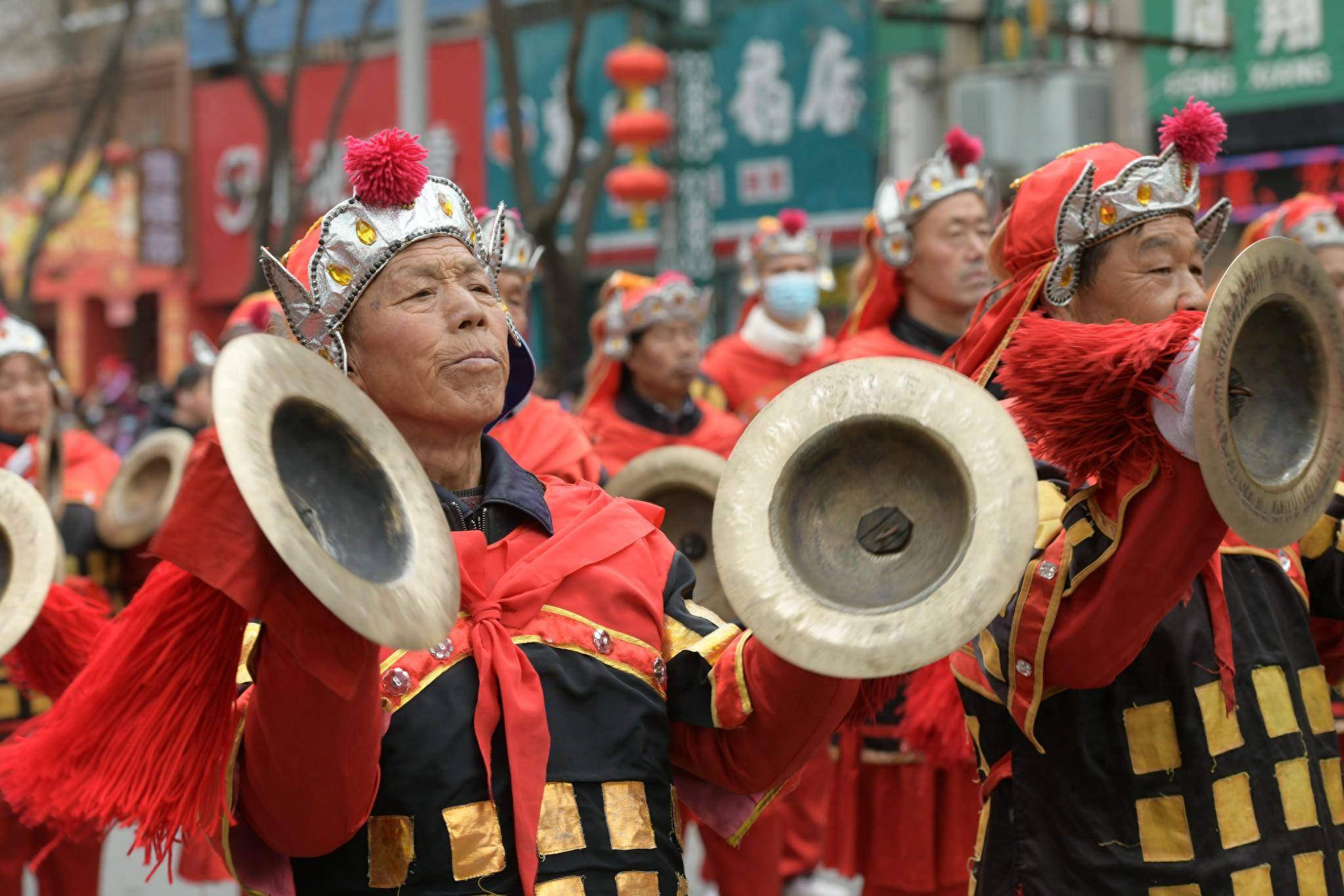 雍城凤翔观腾龙 先秦故都闹社火 正月去凤翔寻找西府年味_文化_锣鼓