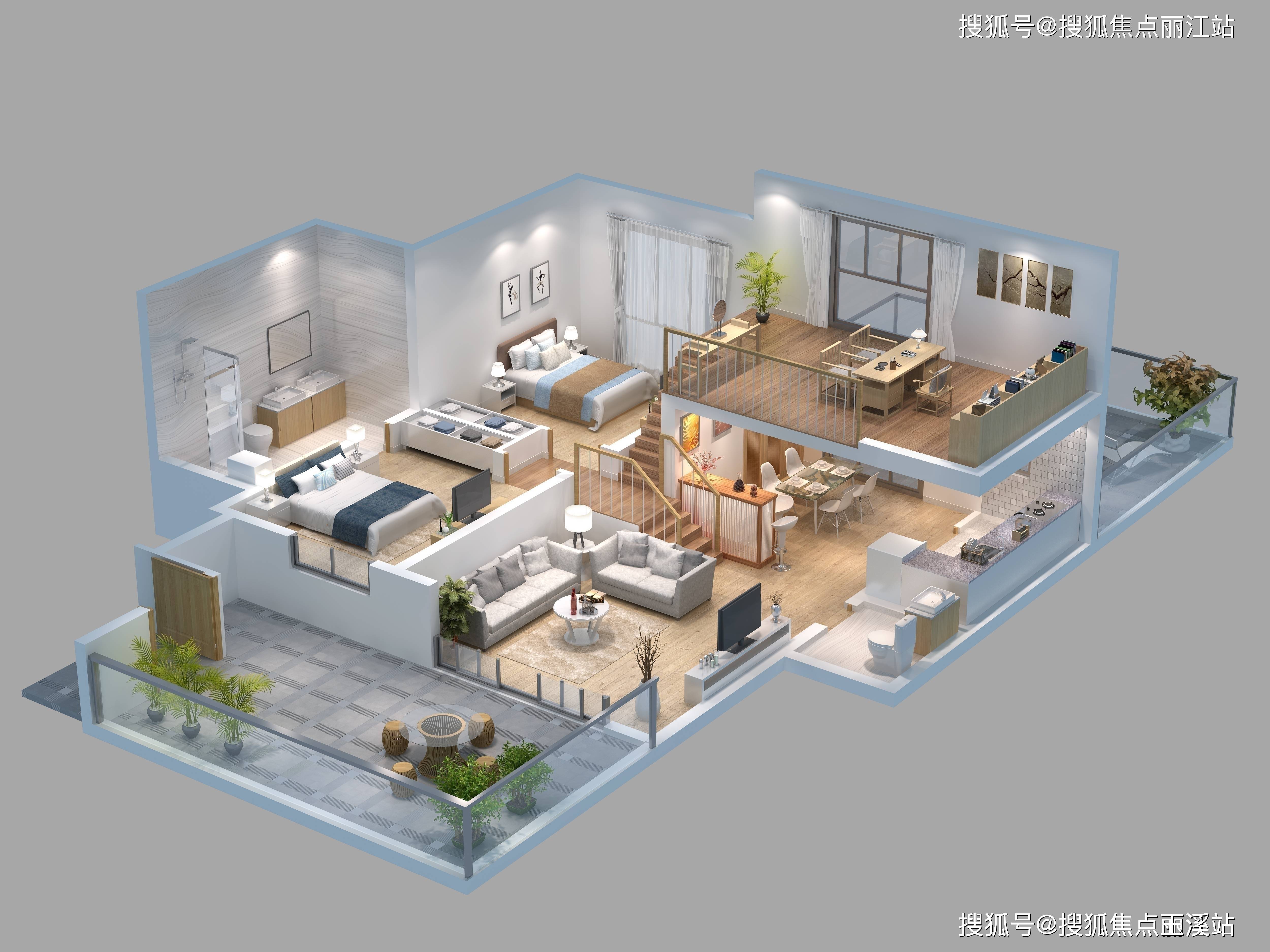 【学府a区户型鉴赏】约1500亩长岭湖——一线临湖,三面观湖,全年空气