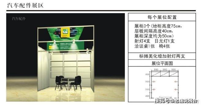 广交会展位介绍:标准展位和特装摊位