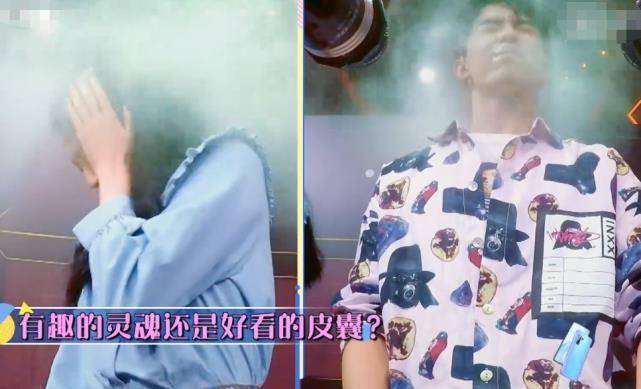 吴磊被水喷脸数次,冲掉妆容露出素颜后,才懂女粉的审美_图片_关晓彤