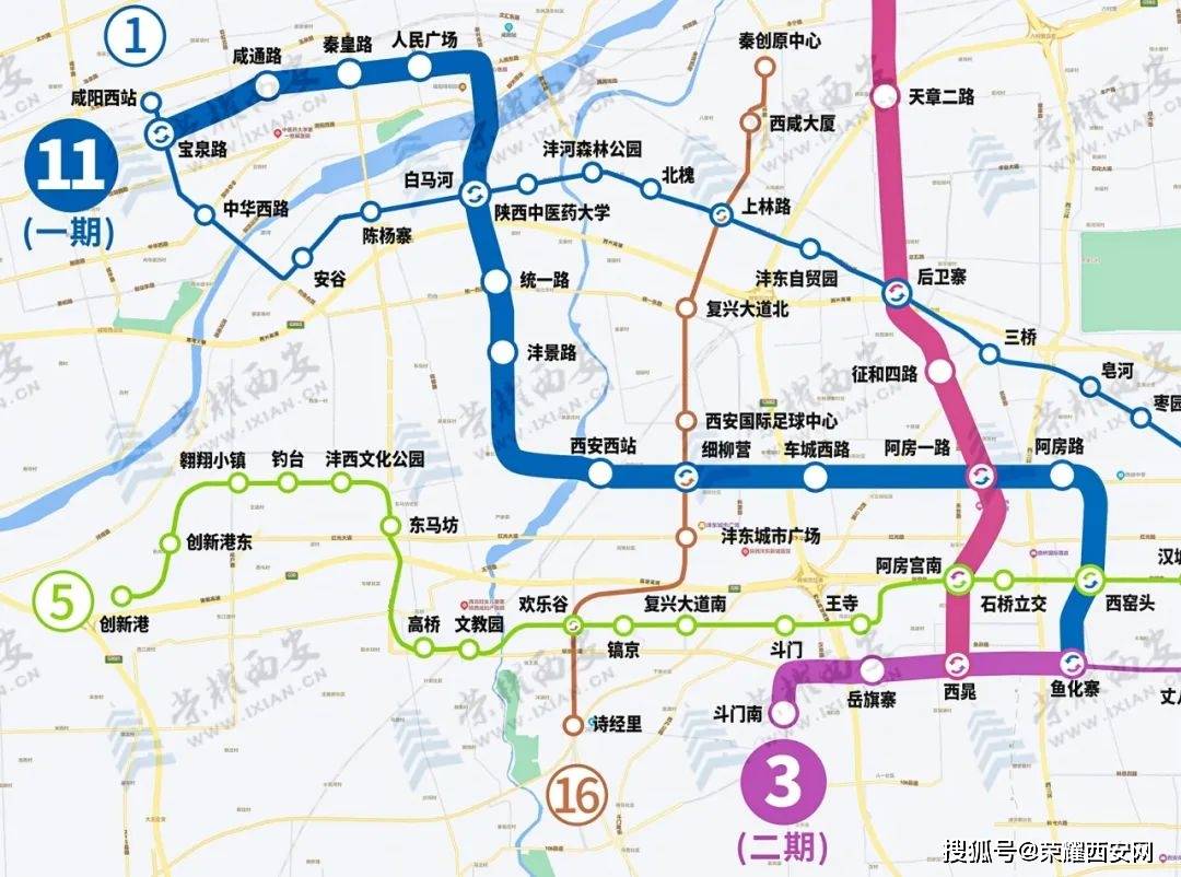 西安318路最新线路图图片