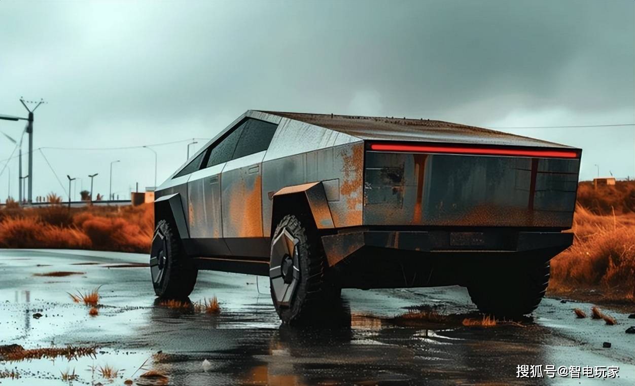赛博皮卡竟然生锈,难道特斯拉Cybertruck雨天不能开?_搜狐汽车_搜狐网