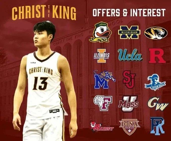 最接近nba的中国前锋……_庞清_天赋_offer