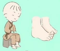 5,脚趾抓地:脚趾抓紧的时要停留2-3秒,然后再放松,连续做60-90次.