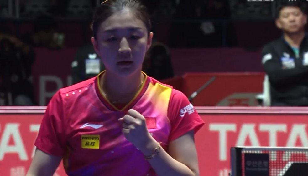 世乒赛报道:韩国"阴谋"罕见得逞,孙颖莎打2局11:1