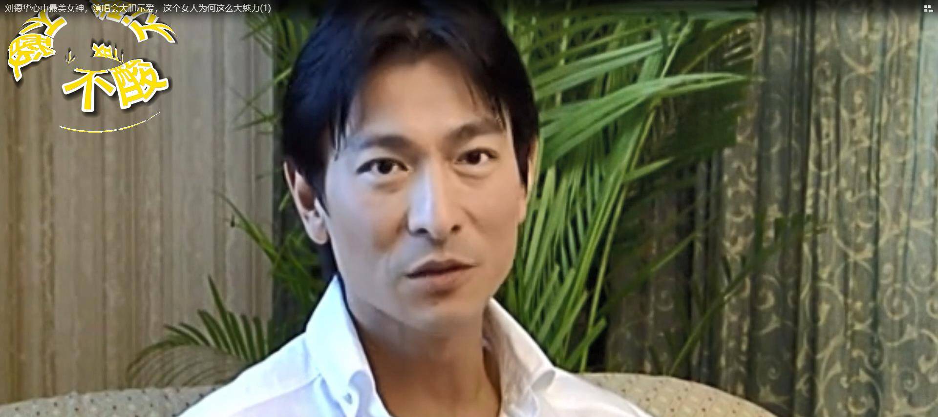 刘德华心中最美女神，演唱会大胆示爱，这个女人为何这么大魅力_搜狐网