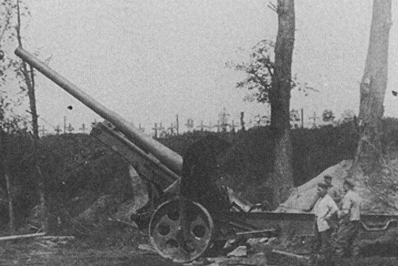 克虏伯1880式150毫米炮图片