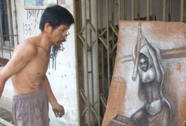 徐荣发:贫困老人苦练绘画20年,专家:没资格进美协_艺术_生活_画作