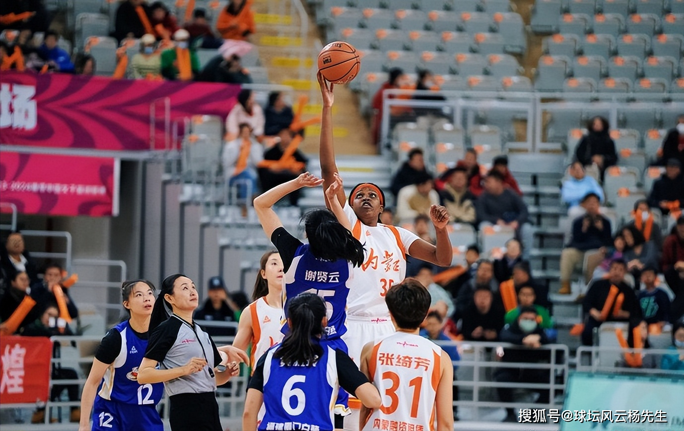WCBA第31轮，上海女篮95比57击败天津女篮，内蒙古女篮102比64大胜厦门女篮