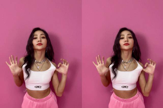 谢可寅晒原相机自拍照,小麦色皮肤不算啥,看到她的蚂蚁腰我酸了_身材