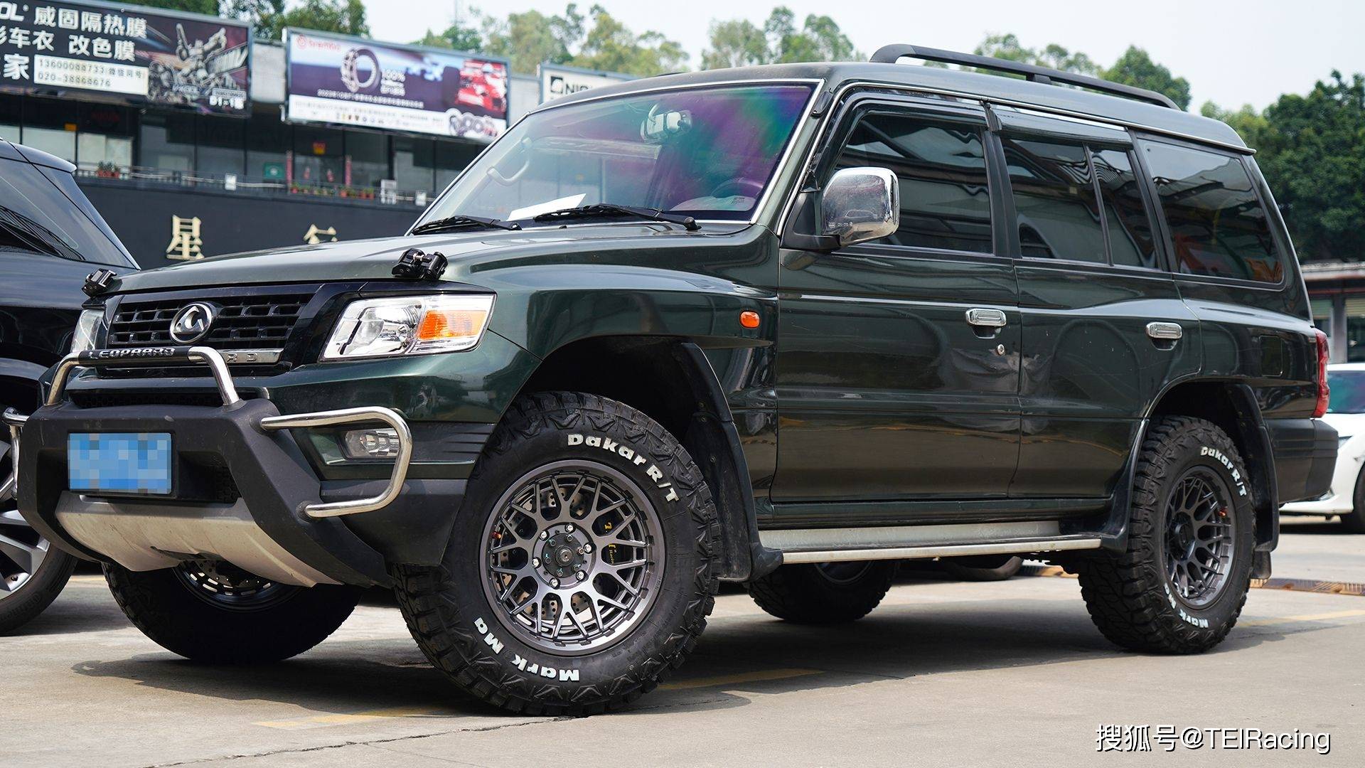 改装案例丨猎豹q6升级p40ns大四活塞卡钳套件_搜狐汽车_搜狐网