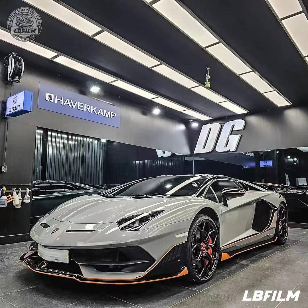 兰博基尼svj-lb改色膜亚灰,车衣 改色双重性能_搜狐汽车_搜狐网