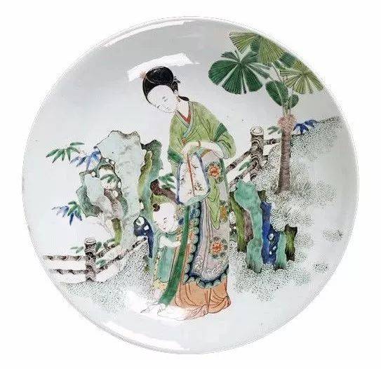 康熙瓷器上的仕女图:如花美眷,似水流年七左堂_故事_绘画_版画
