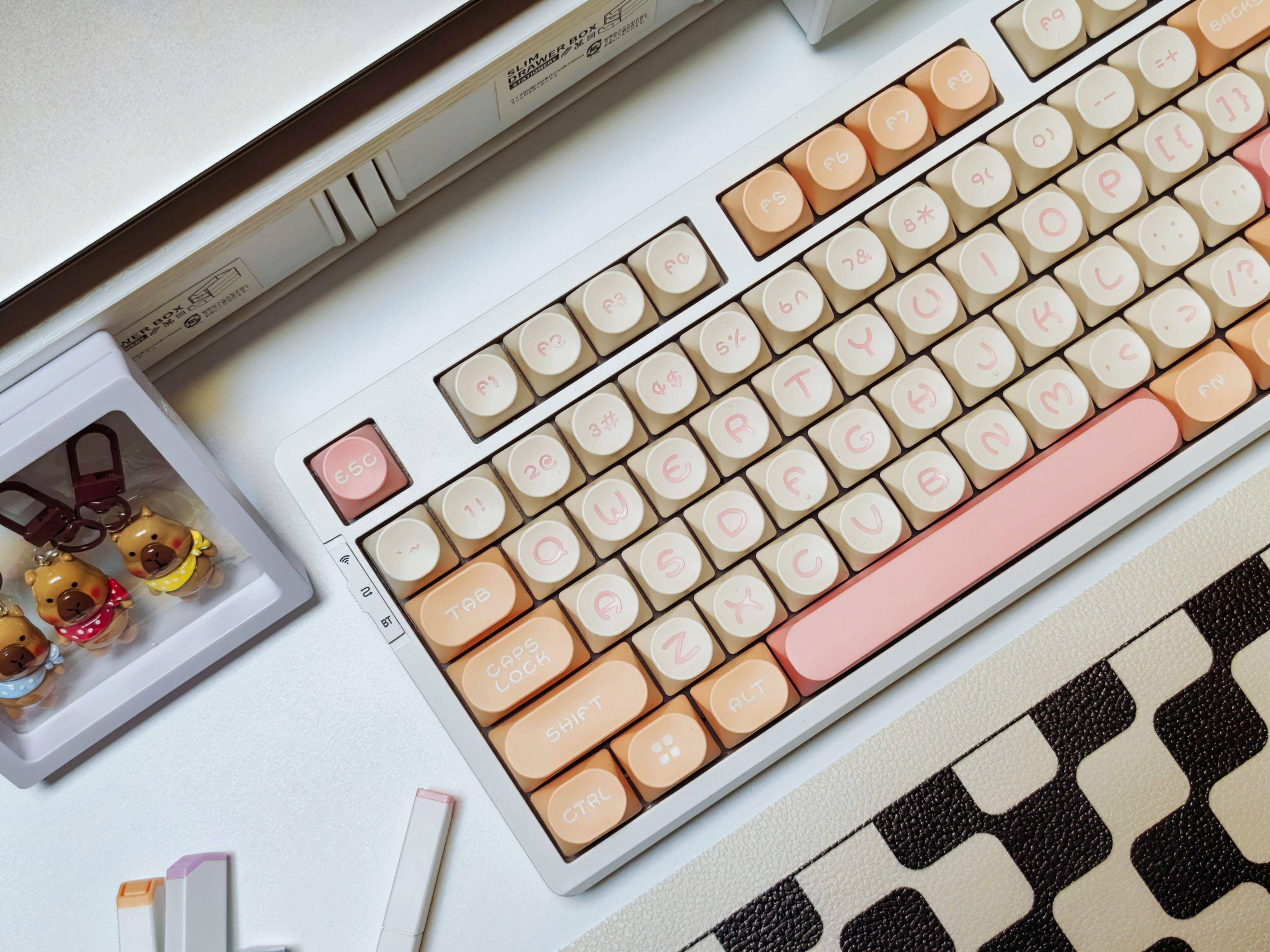 成功挖到了美丽“心情”键帽,我就不信还有哪个小仙女能无动于衷!