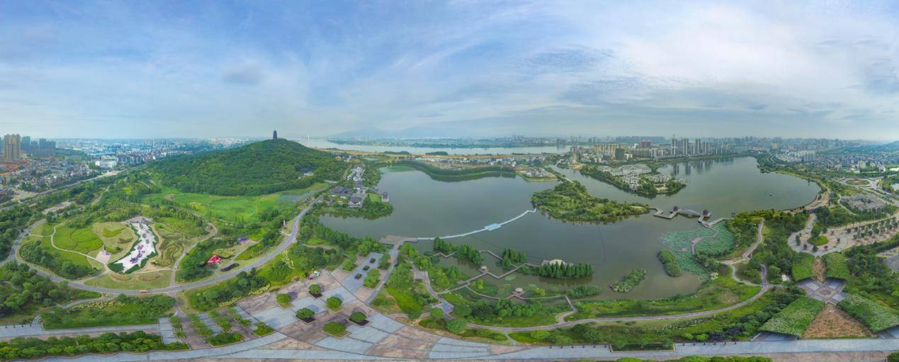 在庐陵文化生态园,寻找心灵的清净自然_公园_人们_广场