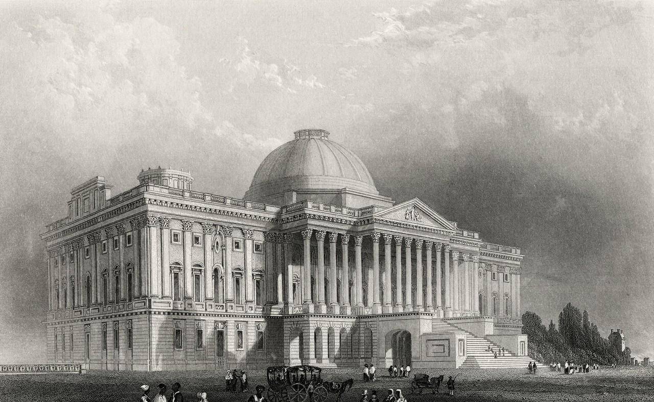 美国是一个全球性"帝国",与世界历史上先后落或退出历史台的帝国在