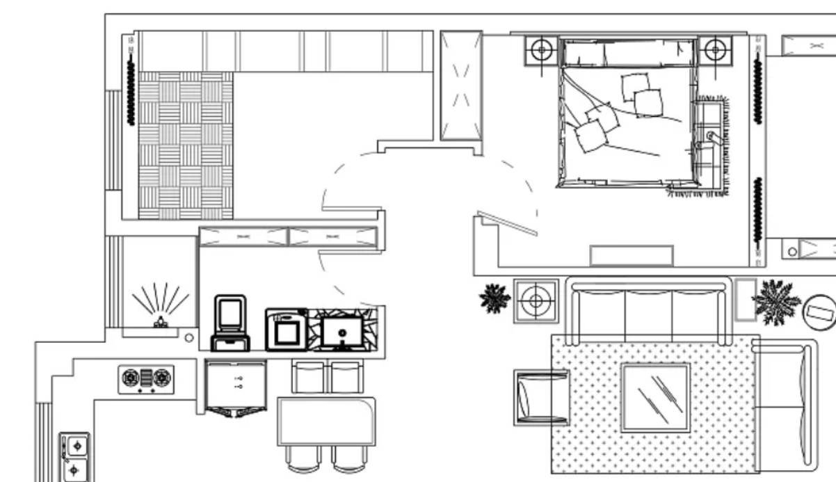 全屋设计真巧妙!_空间_客厅_收纳