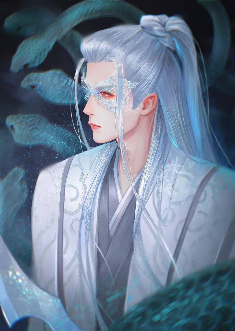 檀健次一人双绝:这边厢深情演唱《单车》,那边厢白衣相柳迷死人_爸爸