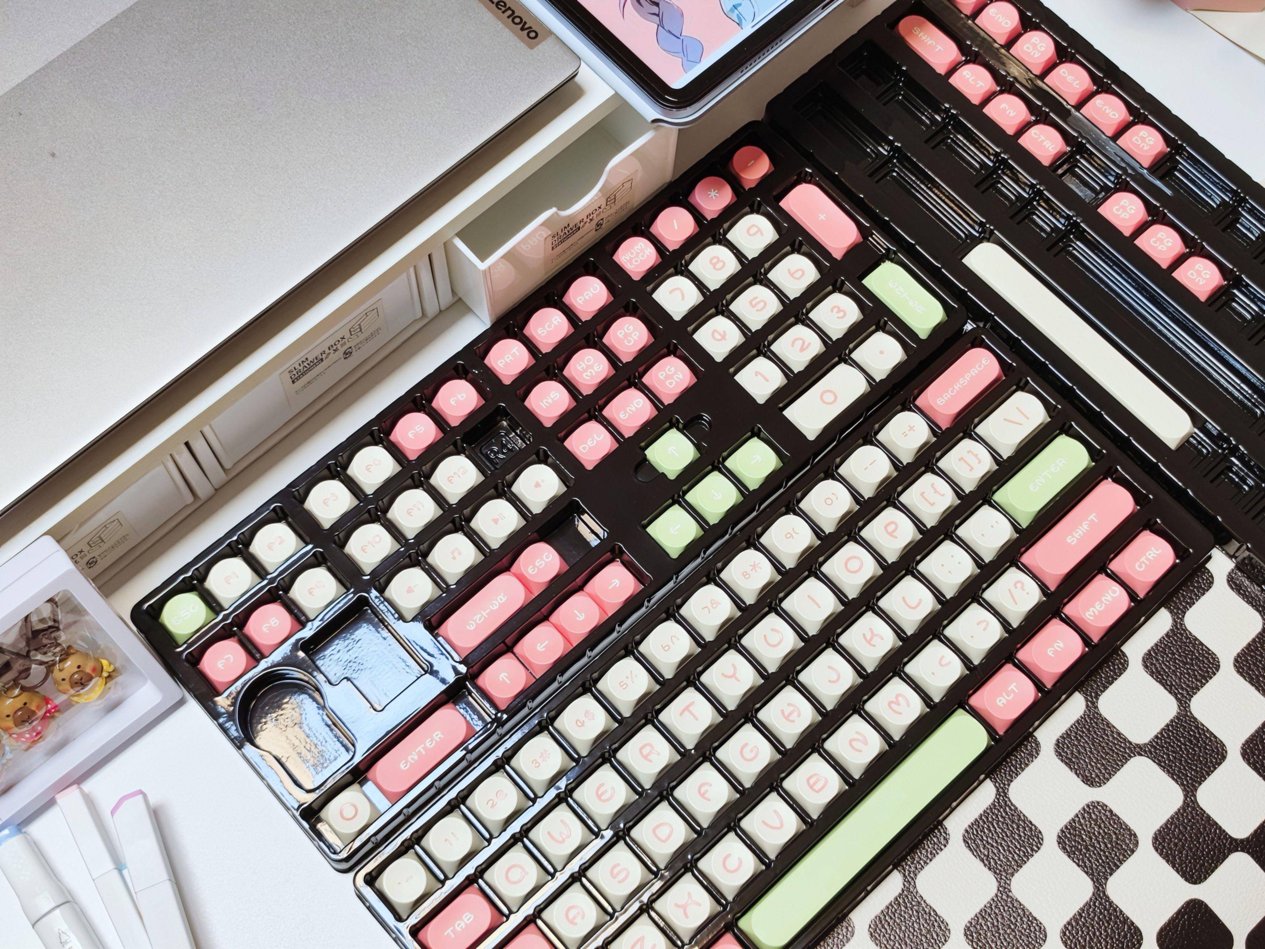 成功挖到了美丽“心情”键帽,我就不信还有哪个小仙女能无动于衷!