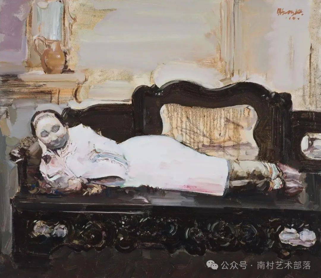 油画名家骆根兴绘画作品欣赏