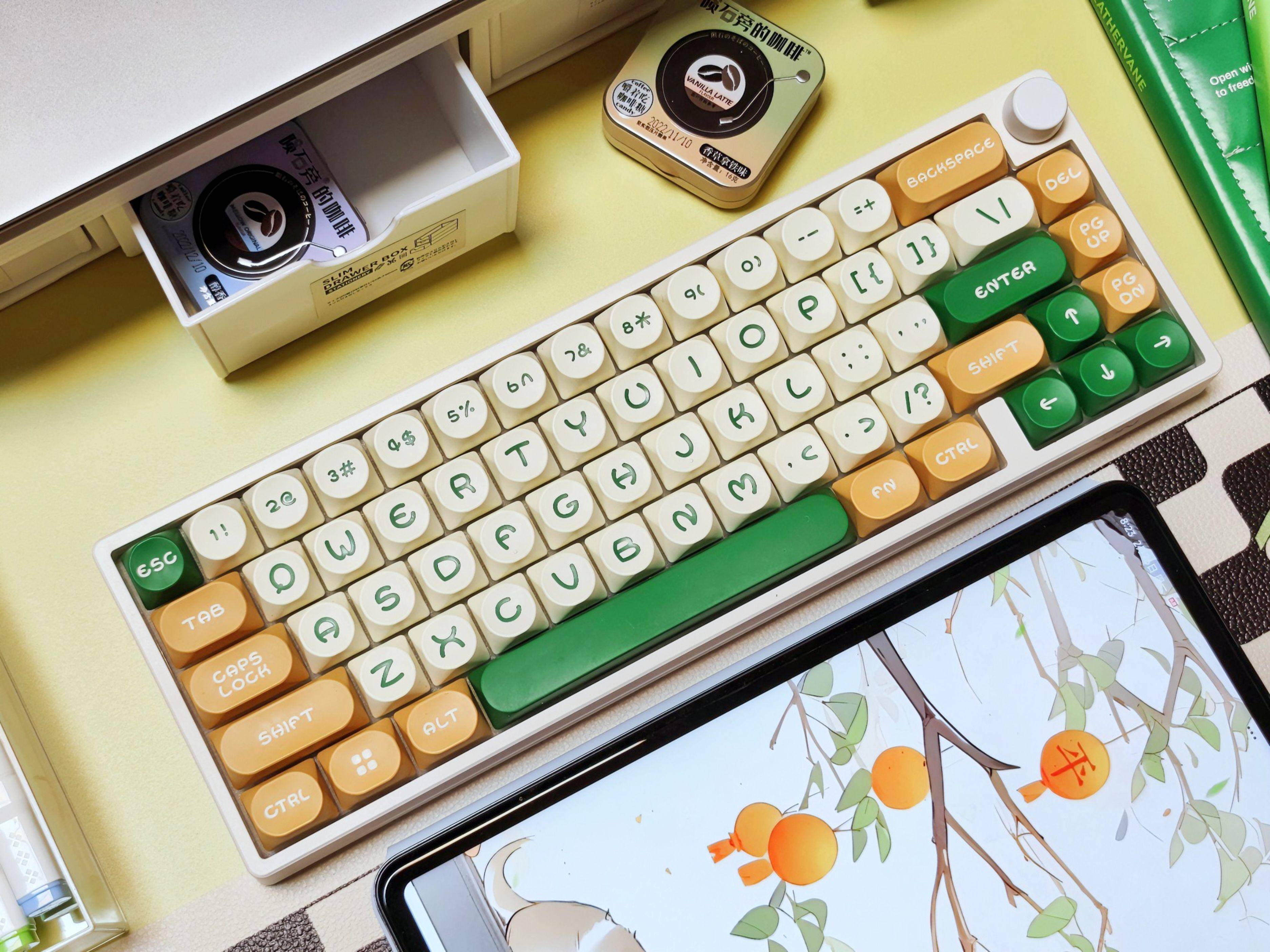 成功挖到了美丽“心情”键帽,我就不信还有哪个小仙女能无动于衷!