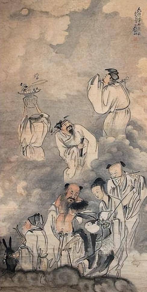 清朝画家天生绿瞳,自称能见"鬼",还将样子画了下来,流传至今_罗聘_金