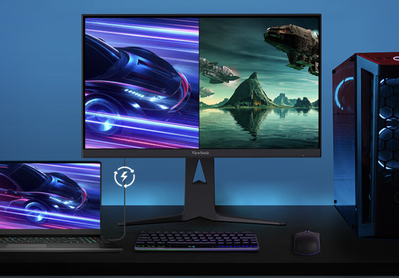 简讯:hkc新型金属氧化物显示面板/优派新款 vx2781 显示器_电竞_接口