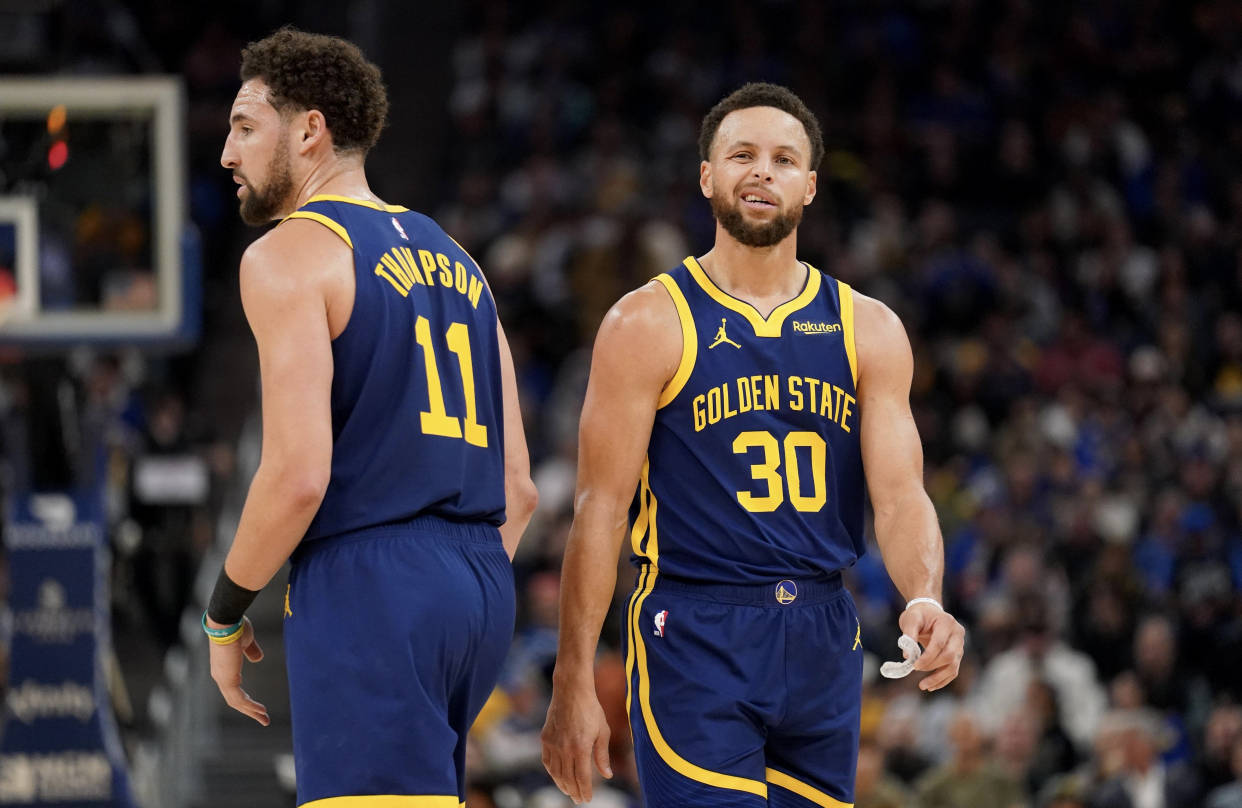 丢掉首发对你不是降级,保罗能助你找回巅峰_克莱汤普森_效率_防守