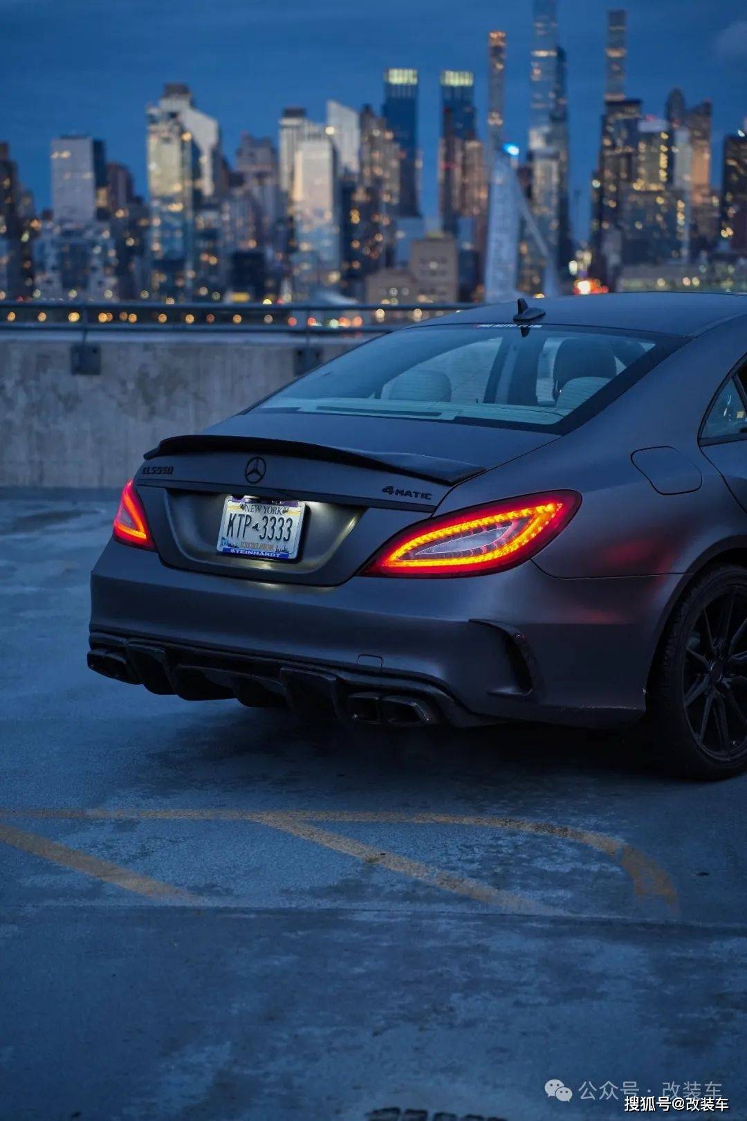 从绅士变成暴徒的奔驰cls 550,这才是年轻人该有的样子_搜狐汽车_搜狐