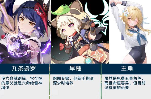 早柚顶多算是个跑图工具人,老玩家都基本有了像夜兰散兵这样更好用的