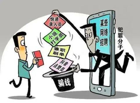 网络贷款诈骗:凡是打着"零门槛""无抵押""当天放款"等旗号,以预付手续