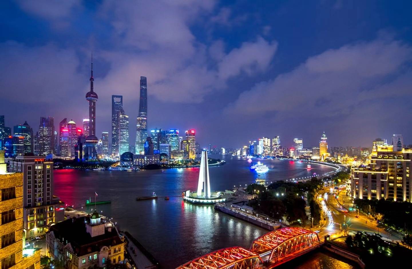 金鳞巨龙的黄浦江_世界_人生_城市