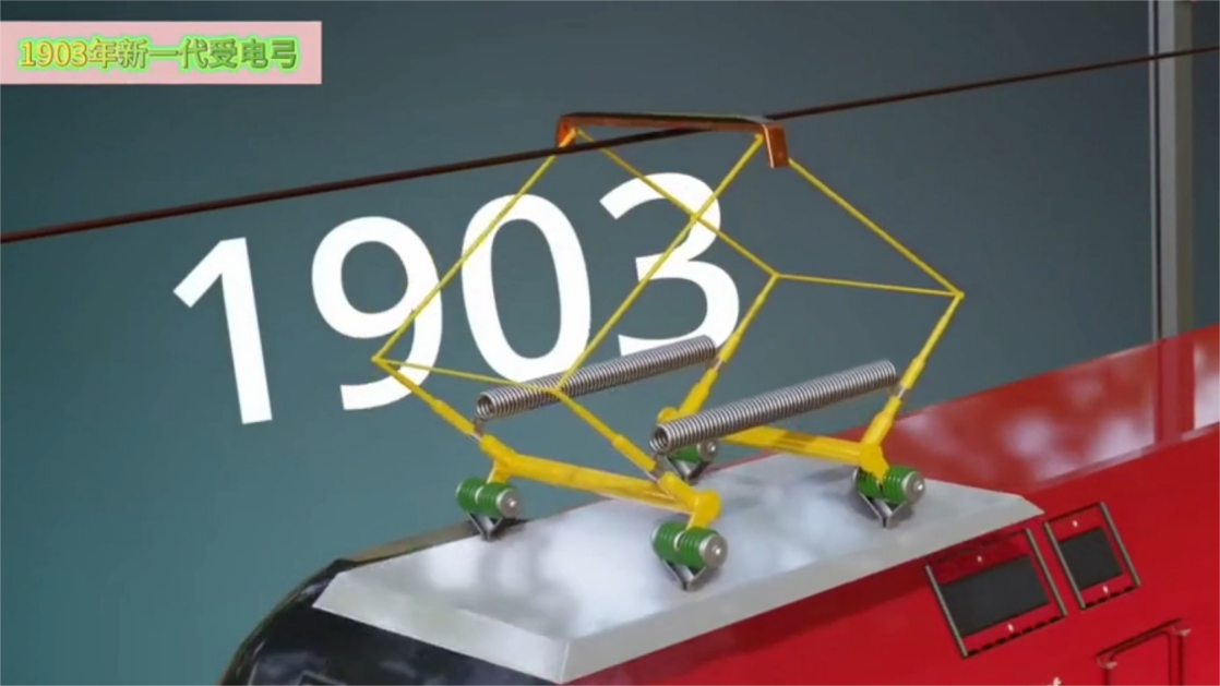 发明受电弓的人真是个天才_电头_电线_列车