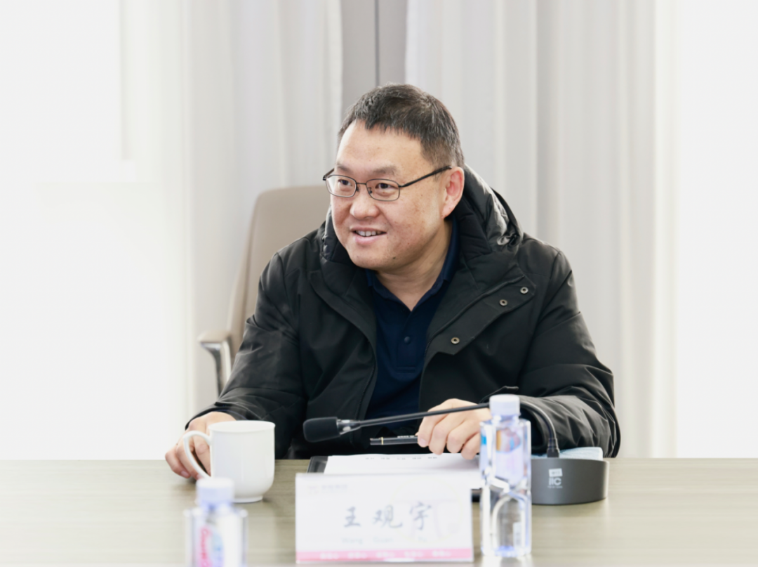 林德气体有限公司经理王观宇一行到荣程集团参观调研_合