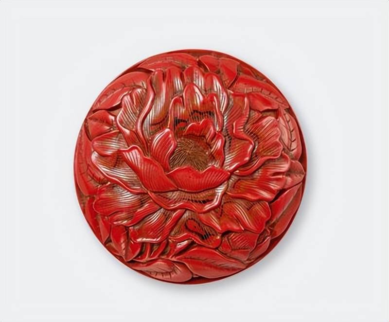 一个文人的漆器偶摭——拍卖鉴赏(四)_牡丹_永乐_剔红