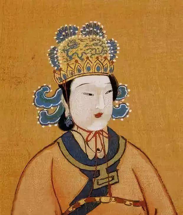 千年古画透露真实相貌,武则天身材真的很高大_皇帝_妇人_张萱
