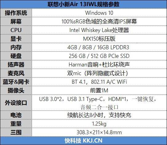 联想小新i5参数图片