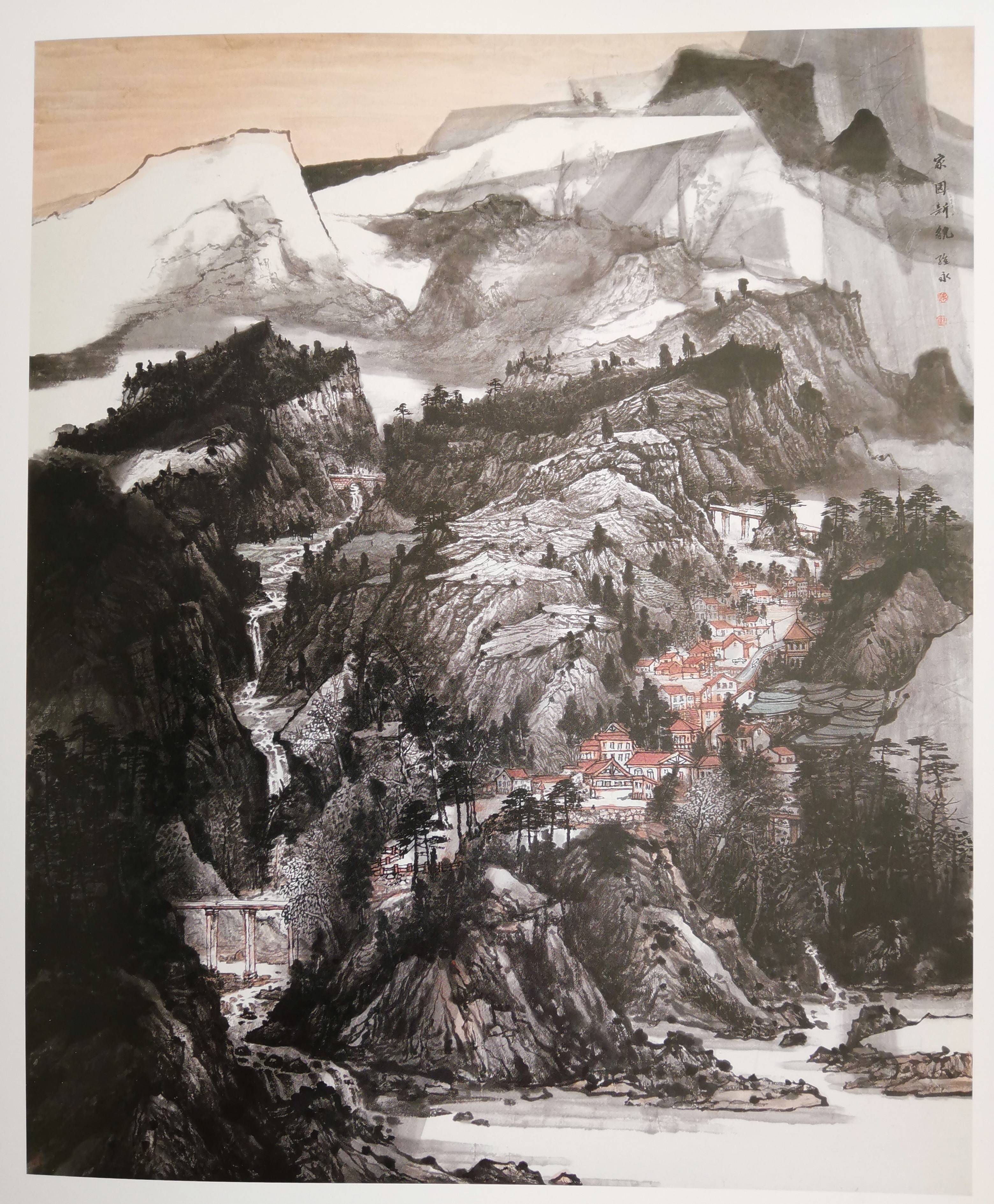 浑厚空灵,典雅清新|萧维永山水作品欣赏_山东画院_山东省_中国