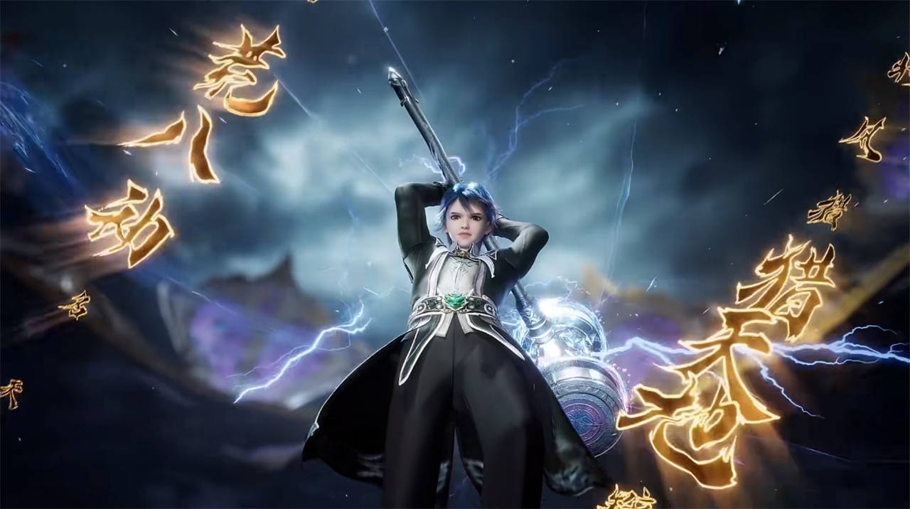 昊天锤名场面高燃回归,昊天战歌还在,王冬的昊天锤有个小细节